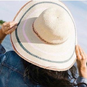 Madewell x Biltmore Tulum Striped Straw Sun Hat